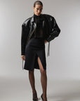 Nineminutes Bomber The Bumber Buffalo Eco-Pelle Donna Nero