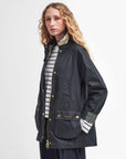Barbour Giacca Cerata Modern Beadnell Donna Sage/Ancient