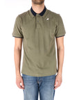 K-way polo uomo verde militare