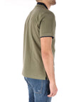 K-way polo uomo verde militare