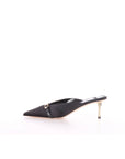 Elisabetta Franchi mules con tacco scultura