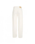 Max Mara Studio Jeans Wide Leg Donna Bianco