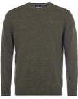 Barbour Pullover Girocollo Essential Uomo Verde