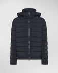 Peuterey Piumino Nylon Blu Grafite
