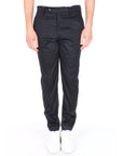Berwich uomo pantalone Retro blu