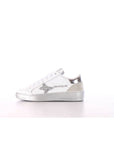 Ama Brand sneakers donna bianco/argento