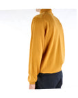 Kangra Maglia Dolcevita in Lana Merinos Uomo Curcuma