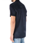 Daniele Fiesoli polo in cotone blu
