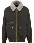 Barbour Bomber Cerato Maxine Donna Verde Oliva