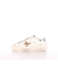 Ama brand sneakers donna argento/oro