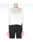 K-Way Pullover in Lana Donna Bianco