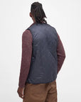 Barbour Gilet/Fodera Trapuntata con Zip Blu Navy