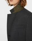 Max Mara Weekend Blazer in Lana Grigio Scuro