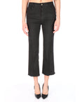 Kocca jeans flare crop nero