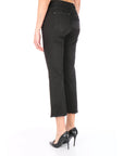Kocca jeans flare crop nero