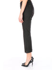 Kocca jeans flare crop nero