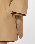 Max Mara Weekend Cappotto in Doppio Drap di Lana Cammello
