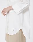Max Mara Weekend Camicia Over in Oxford Bianco