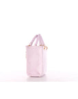 Elisabetta Franchi tote piccola in jacquard rosa
