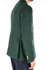 Breras giacca uomo monopetto verde