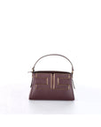 Elisabetta Franchi Borsa Tote Piccola Logo Rubino