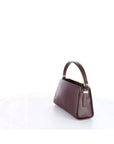 Elisabetta Franchi Borsa Tote Piccola Logo Rubino