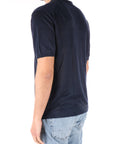 C.P Company maglia blu in lino