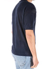 C.P Company maglia blu in lino