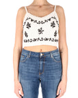 Twinset top con ricami