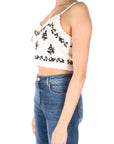 Twinset top con ricami