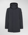 Peuterey Trench Tessuto Tecnico Uomo Blu Grafite