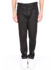 Berwich uomo pantalone Retro nero