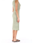 Twinset abito in viscosa lurex