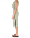 Twinset abito in viscosa lurex