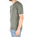 Daniele Fiesoli maglia verde effetto t-shirt
