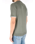 Daniele Fiesoli maglia verde effetto t-shirt