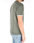 Daniele Fiesoli maglia verde effetto t-shirt