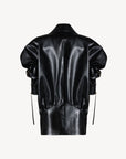 Nineminutes Giacca The Virgo Buffalo Over Eco-Pelle Donna Nero