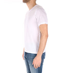 Kangra t-shirt in cotone elastan bianco