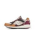 Saucony Sneakers Shadow 5000 Premium Uomo Bordeaux/Marrone