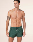 F**K Costume Tinta Unita Short Fit Verde Scuro