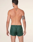 F**K Costume Tinta Unita Short Fit Verde Scuro