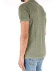 Daniele Fiesoli polo in cotone verde