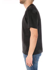 K-way t-shirt nera con stampa