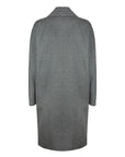 Max Mara Studio Cappotto Over in Lana Grigio
