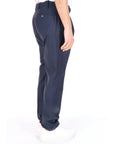 Berwich pantalone uomo Retro blu royal