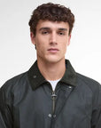 Barbour Giacca Cerata Tracker Uomo Sage
