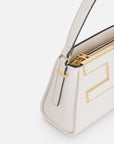 Elisabetta Franchi Tote Piccola Logo Latte