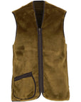 Barbour Gilet/Fodera in Pile con Cerniera Unisex Marrone Classico