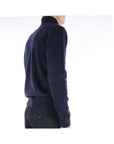 Daniele Fiesoli Maglia Dolcevita in Misto Lana e Cashmere Uomo Blu Notte